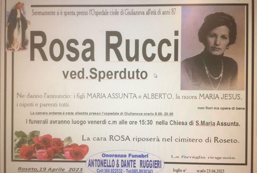 Rosa Rucci