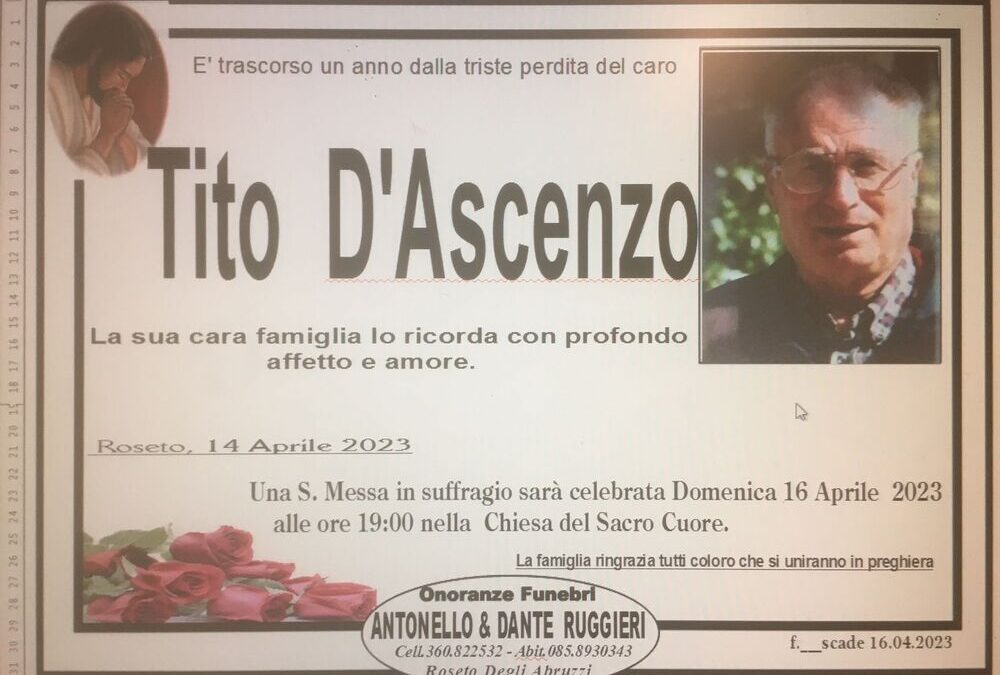 Tito D’Ascenzo